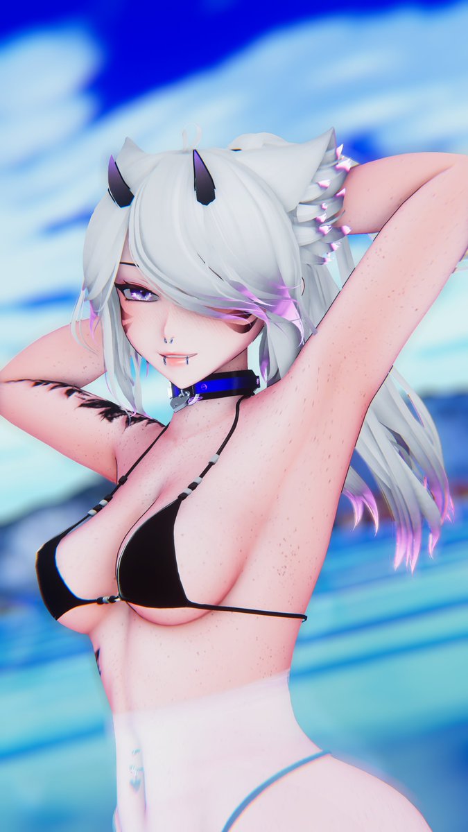 Laxy_VR's tweet image. Come join me in the ocean~ 💜

Elsie by @KotaAvis Releasing very soon!!