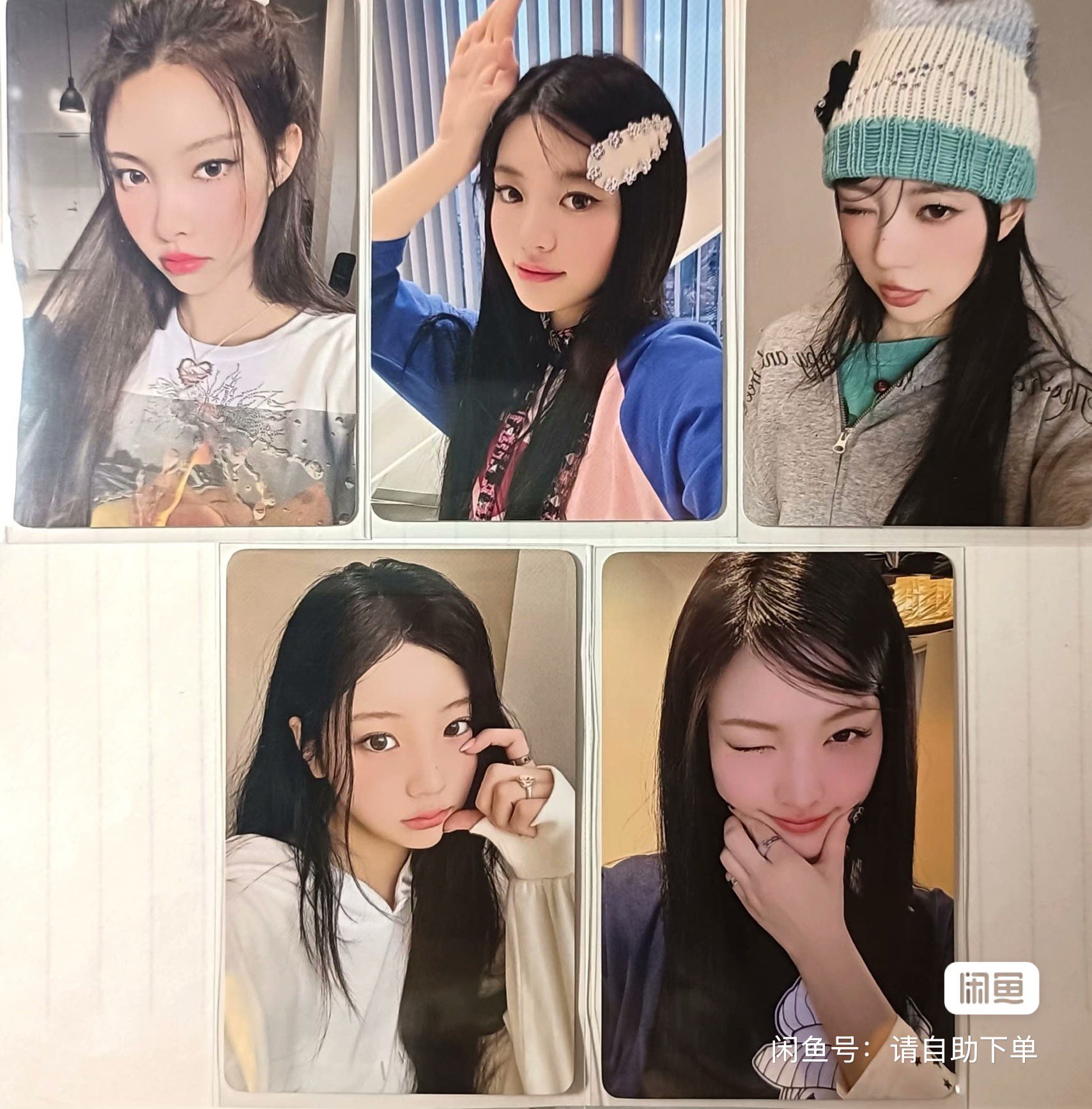 ILLIT bomb yzy 2.0 yizhiyu 一直娛 トレカ 5枚セツト illit bomb 一直娱 yizhiyu yzy2.0 トレカ 5枚セット illit bomb