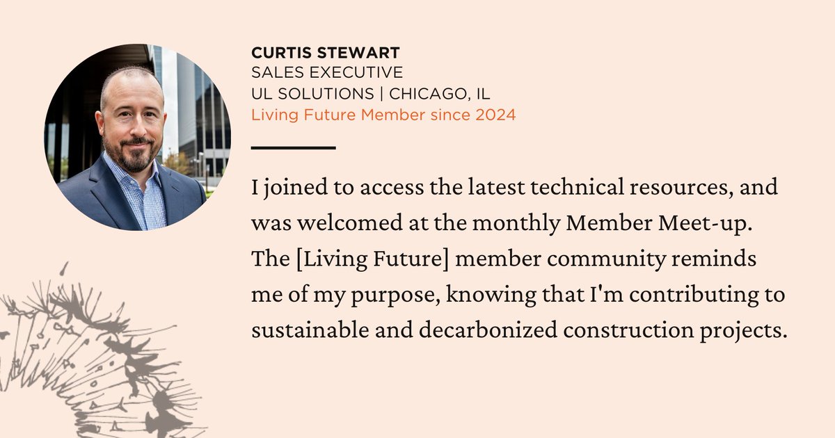 More than tools. More than training. Living Future Professional Membership connects you with a purpose-driven community transforming the #BuiltEnvironment through #ClimateAction, #RegenerativeDesign, and #HealthyMaterials. 

Join us: bit.ly/4nvtS6g