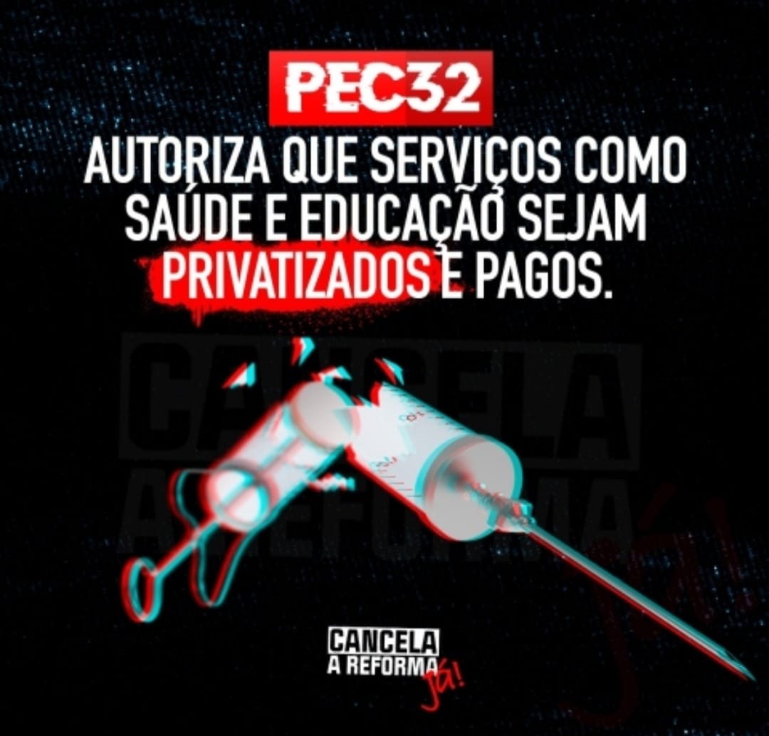 Enquanto se desenvolve a estratégia de desmonte dos serviços públicos pela reforma administrativa, o Brasil destina quase metade do orçamento federal para o pagamento de juros e o rolamento da dívida pública federal.  #DefendaOServicoPublico