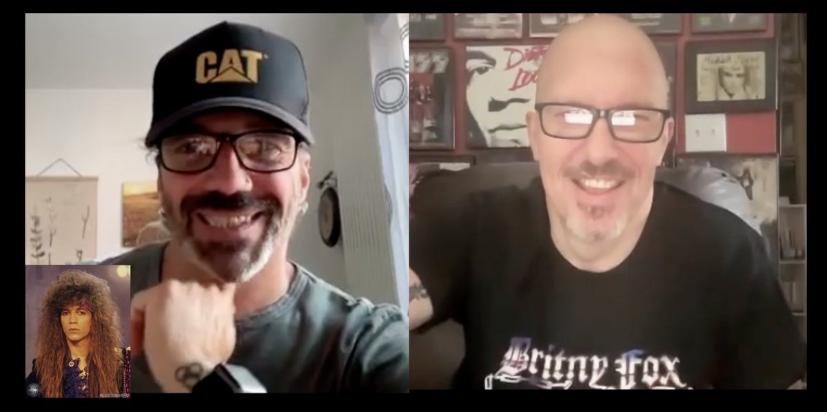 Just spent two hours with Johnny Dee. We talked about his time in Waysted, what went right... (and wrong) with Britny Fox, his time in Doro Pesch's band, and the upcoming Tyketto album... interview coming soon!