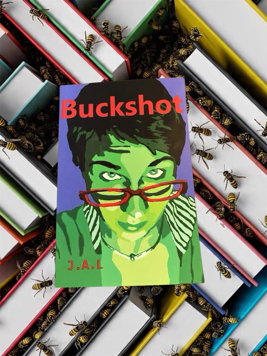 JAL_BuckShot's tweet image. The #hornets are in between the pages.

#Buckshot available on #Amazon
