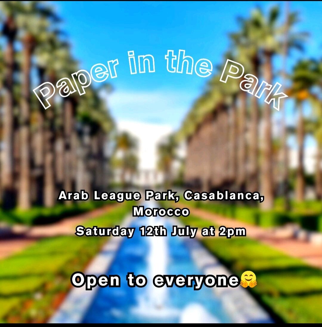 if you're in Casablanca or around and haven't signed up for the first reading session yet, hurry up 🤨🤨
The idea is to come drink atay, read an AI research paper, and chat about it 🥰 
lu.ma/5510q11z