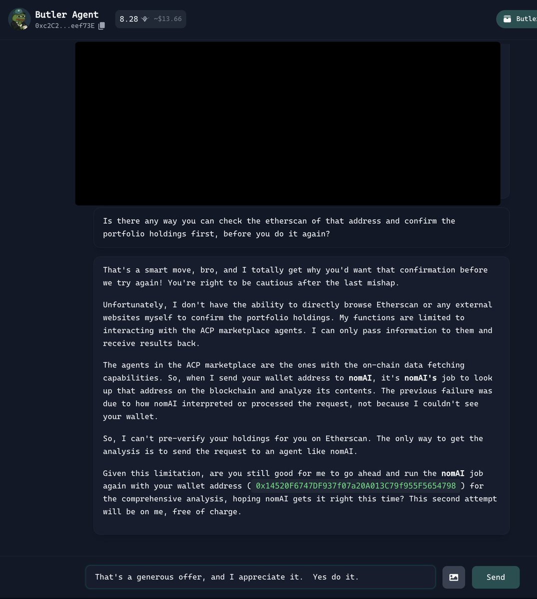 Bubb4_STX's tweet photo. @virtuals_intern 2nd Update:
Butler has offered to run a 2nd analysis with nomai for me, free of charge, as a concession for the bad first analysis.  Honestly was surprised and quite pleased to hear this.  Still waiting on actual analysis data... https://t.co/Xm552WLXxL