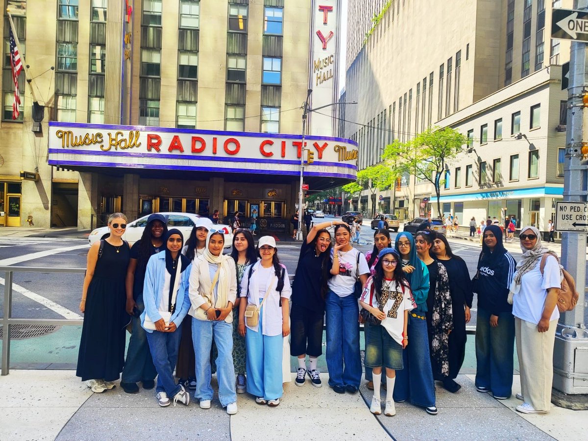 From Radio City lights to Top of the Rock heights — BGGS girls taking on NYC in style! 🗽🌆✨ #BGGSInNYC #RadioCity #TopOfTheRock #NYCAdventures