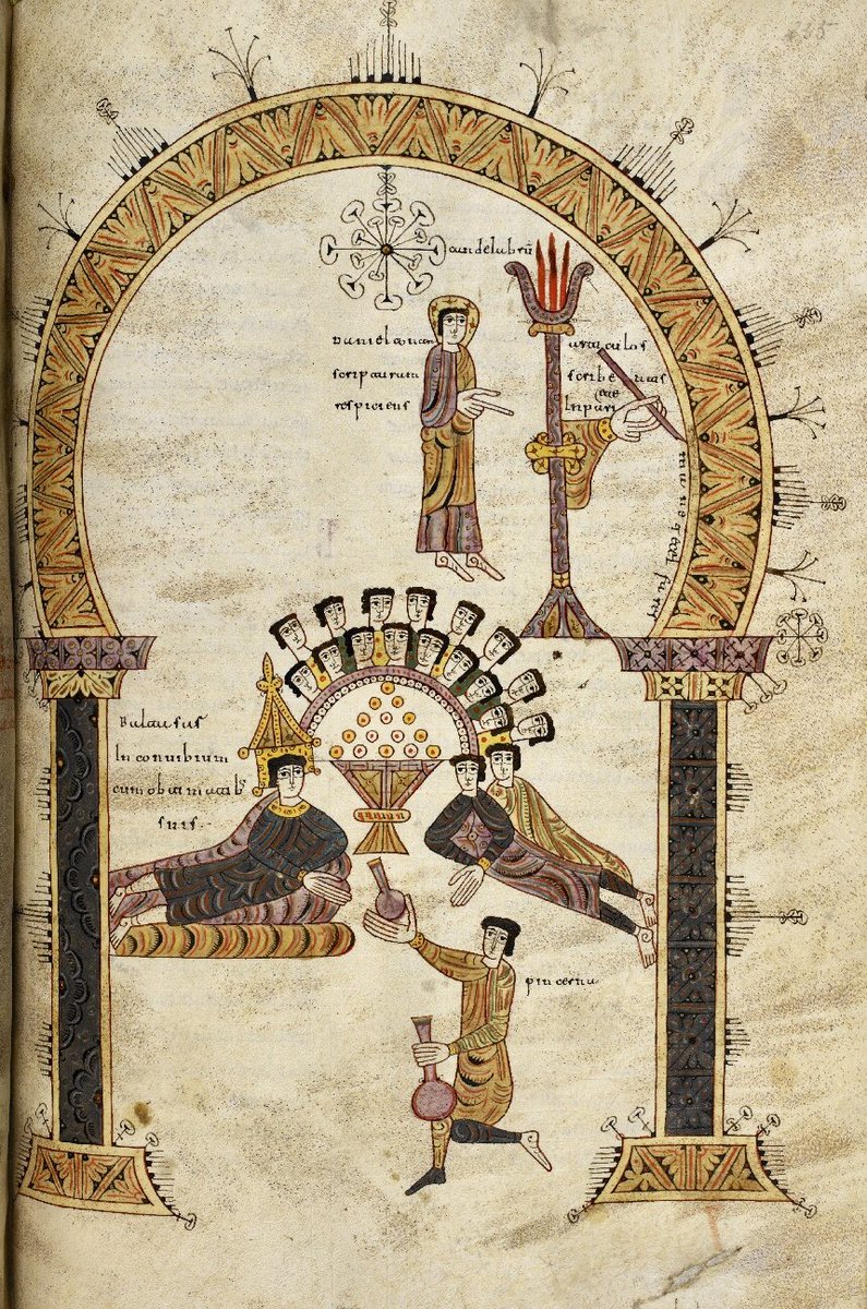 Ennius (@red_loeb) on Twitter photo The writing is on the wall.
BL Add 11695; Jerome, Commentary on Daniel; 1091-1109; Spain, North; f.235r <a href="/BLMedieval/">Medieval Manuscripts</a> The writing is on the wall.
BL Add 11695; Jerome, Commentary on Daniel; 1091-1109; Spain, North; f.235r <a href="/BLMedieval/">Medieval Manuscripts</a>