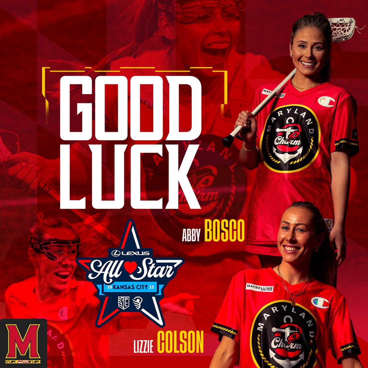 MarylandWLax's tweet image. 𝐖𝐋𝐋 𝐀𝐋𝐋-𝐒𝐓𝐀𝐑 𝐆𝐀𝐌𝐄 🐢 ⭐️
Catch our former Terps in the WLL All-Star Game TOMORROW playing for Team North at 8PM ET on ESPN2!
#OATAAT