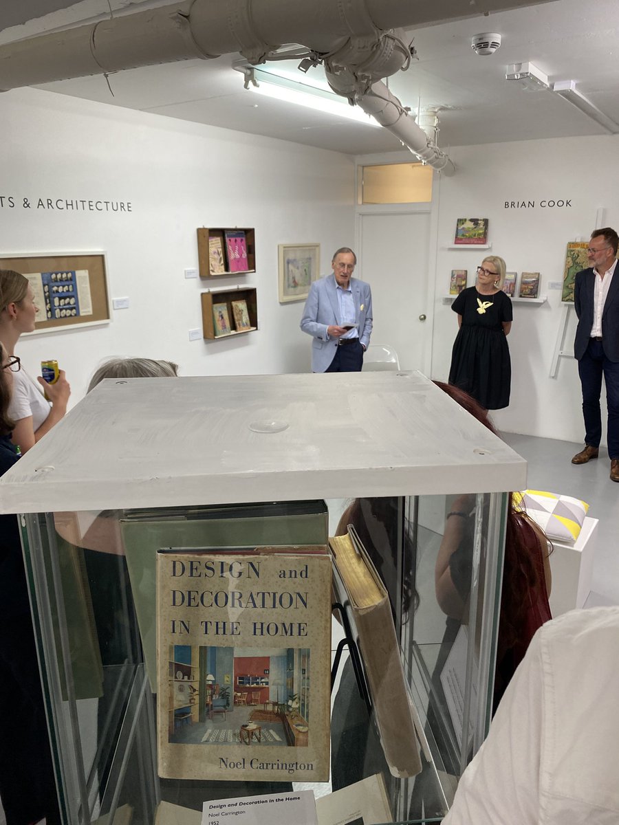 Book launch of Paul Dimond Snr’s ‘The Book Cover’ at Batsford Books, London: a celebration of mainly 20th-century Batsford book covers on a wide range of themes from cathedral architecture to the world’s alphabets, from Gertrude Stein’s wartime memoirs to Cecil Beaton’s scrapbook