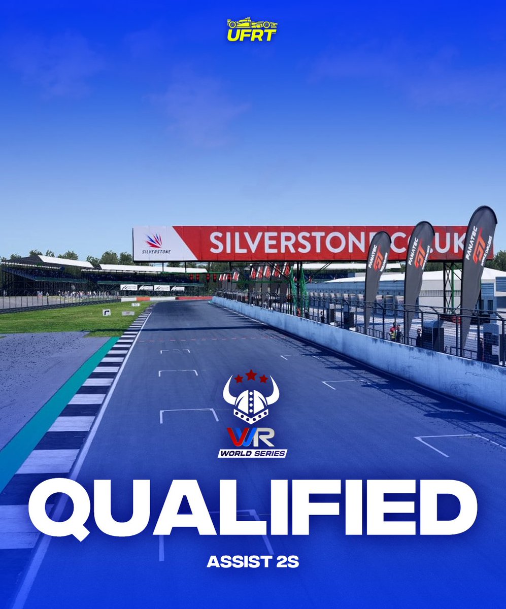 .<a href="/VVR_Racing/">Valhalla Victory Racing</a> Assist 2s = QUALIFIED ✅ 

Well done to <a href="/pesheyyy/">pesheyy</a> and Thalo, who stepped in at the last minute and got the job done at Silverstone 🇬🇧

Bring on the season 👊

#ItsOurTurn