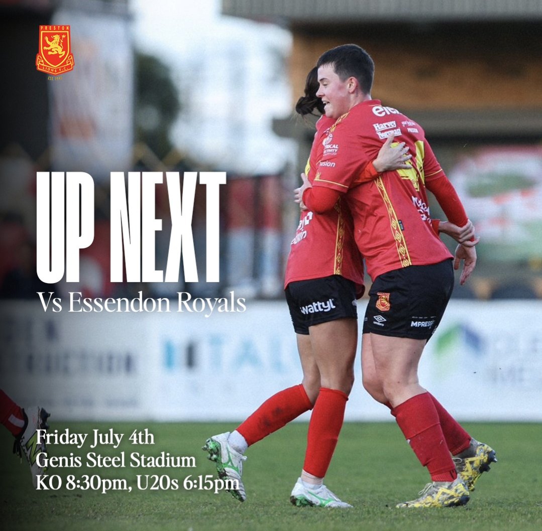 buru2buru2's tweet photo. 金曜🌜開催の NPLWVIC🇦🇺⚽
めばさんの連続ゴール⚽💨で 順位もアゲアゲになりますように🙏
⚽ #NPLWVIC 第15節
📆 7/4(金)
⏰ 🇦🇺20:30(🇯🇵19:30)k.o.
🆚 #PLFC🦁 × #ERFC
💻 下記返信へ(後刻告知)
#田中萌 (#めば) 選手
#PrestonLionsFCWomen
#ヴィクトリア州1部
#豪州女子サッカー🇦🇺 https://t.co/tp26k2nfrZ