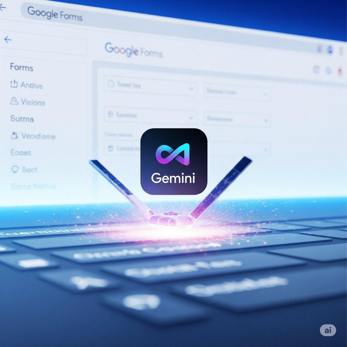 ikechukwupjoel1's tweet image. Beyond rapid creation, Gemini in Forms can also help you:
1. Generate forms from existing Google Docs, Sheets, or PDFs.
2. Get AI-powered summaries of your open-ended responses for quick insights! (This is huge for analysis!)
#FormAutomation #SmartTools