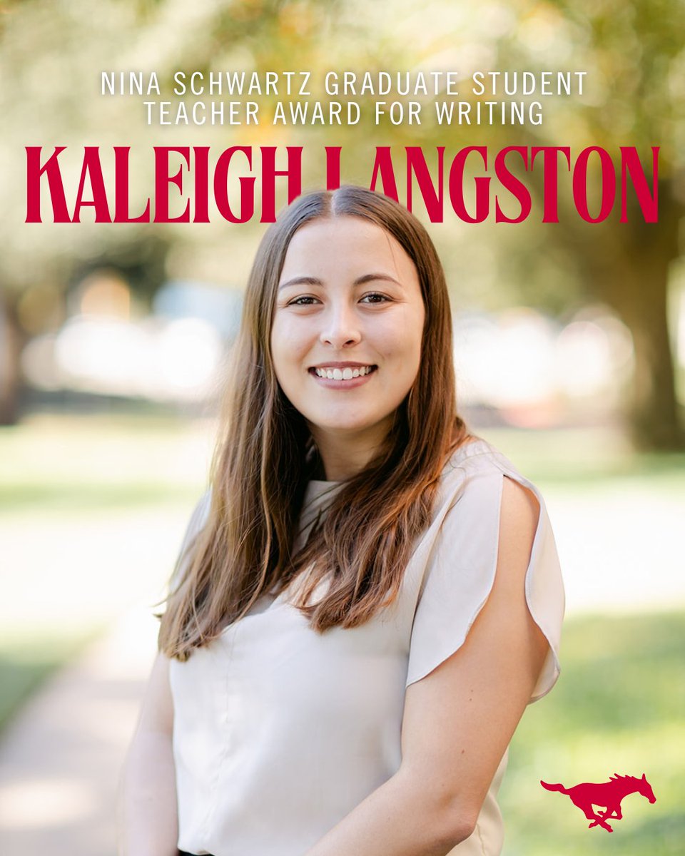 Celebrating a few of our grad students today 📷 We’re looking back to last semester to highlight our English Department’s Essay and Teaching Award recipients for 2024-2025!

#smuenglish #smuenglishdepartment #smudallas #smugraduatestudents #smustudentlife