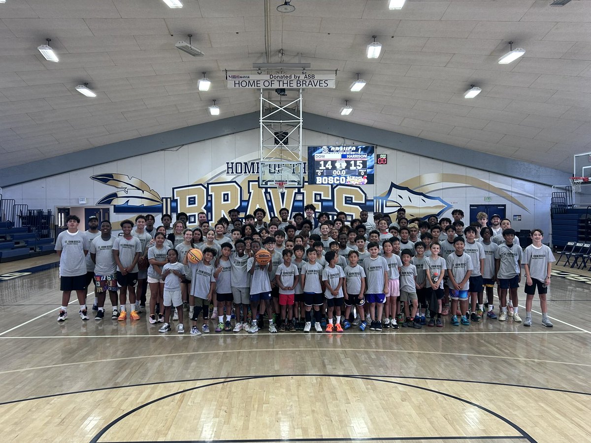 BoscoBasketball's tweet image. Another great youth camp in the books. Thank you to all the players and families for participating.