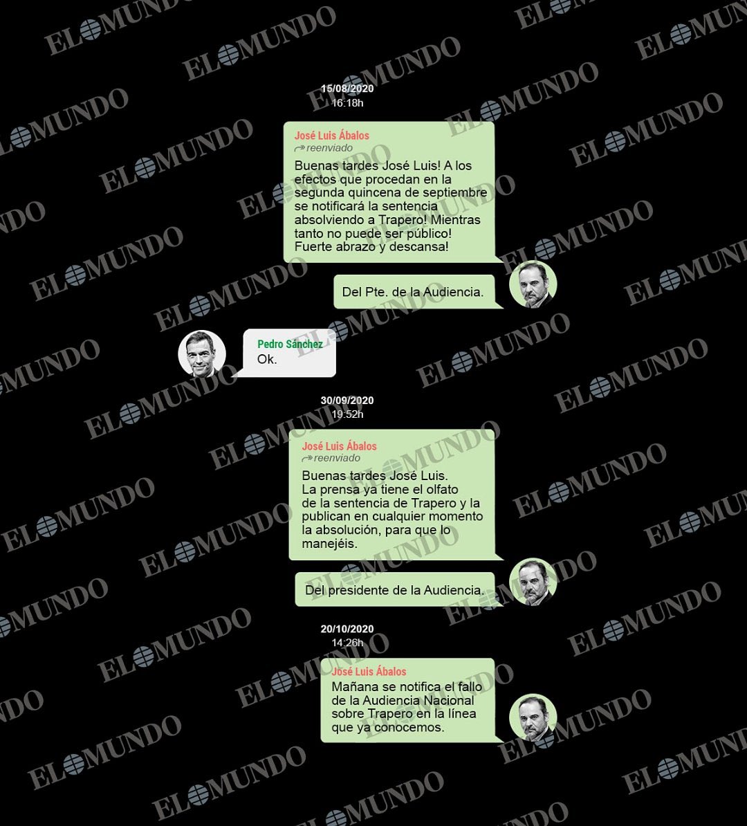 Utilizar la justicia para beneficio político. 

Sumen un nuevo ataque de Pedro Sánchez al Estado de Derecho.