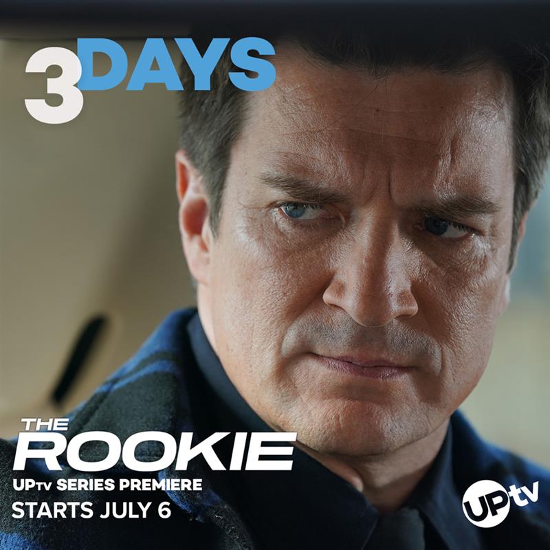 🚨 New recruit incoming… and he's not your average rookie.

3 days ‘til #TheRookie premieres on UPtv with back-to-back episodes starting Sunday at 9 AM ET!

#MustSeeTV | #FeelGoodTV