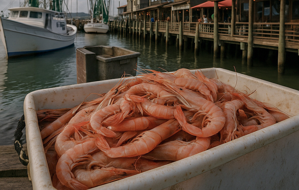 SC Shrimp wars are heating up 🫣 - South Carolina Shrimpers File Lawsuit Alleging Imported Shrimp Sold as Local palmettovoice.org/south-carolina…