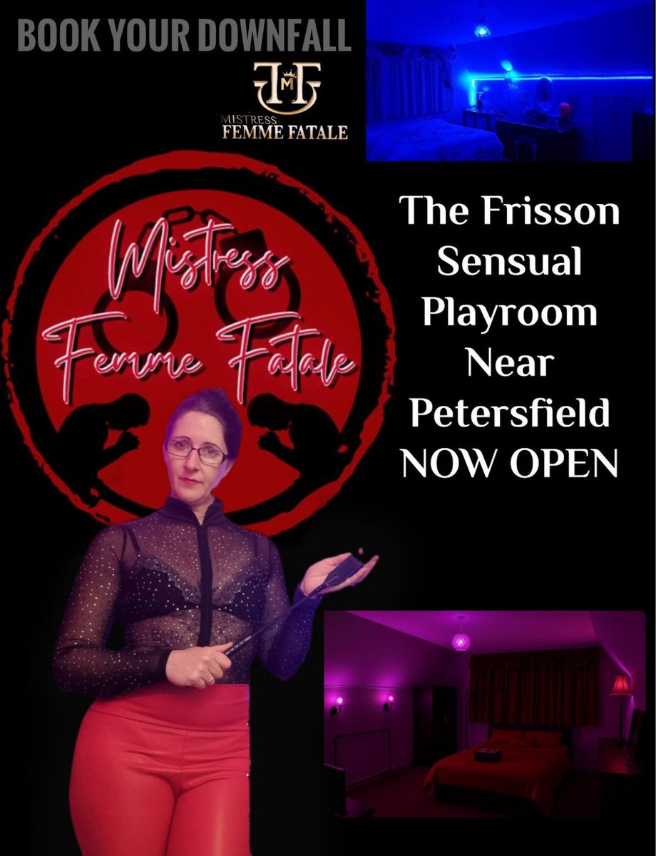 My dungeon. My desires
You? Just another scene to play out 

#TheFrisson • #Petersfield • Pro Dom