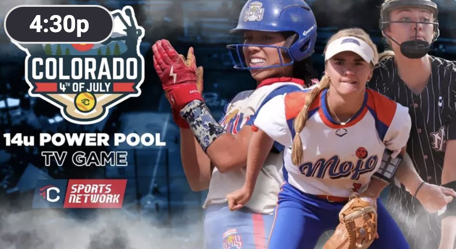 WATCH LIVE on TCSN - 14U Power Pool TV Game

📺triplecrownsports.co/3IcKqzM
📅Thursday, July 3
🕑4:30 p.m. MST

#tcsn #triplecrownsport #tcfastpitch #triplecrownsportsnetwork #cosparkfire
17h