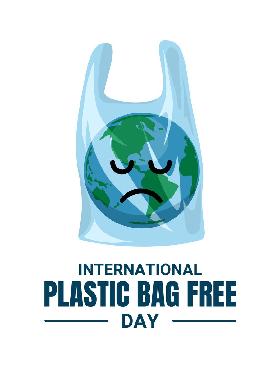 ♻️ Happy Plastic Free Bag Day! 🌍 Today, we’re saying NO to single-use plastic bags and YES to sustainable choices! 🙌 Reusable bags aren't just stylish, they help protect our oceans, wildlife, and planet from pollution.
#PlasticFreeBagDay #DitchThePlastic #SustainableLiving
