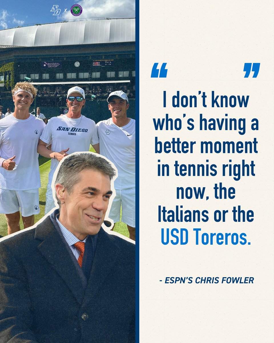 🤔

#GoToreros x #Wimbledon