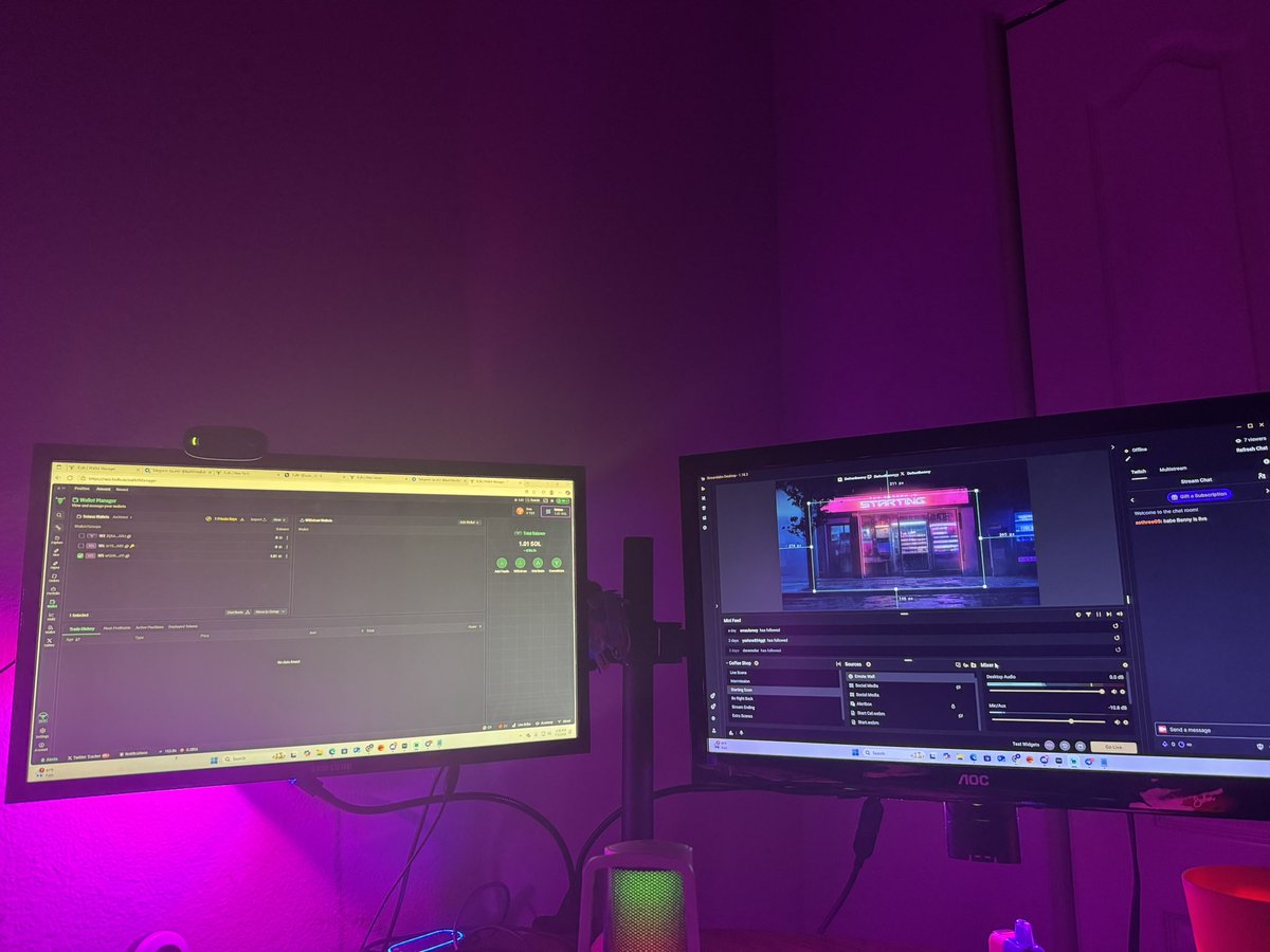 Going live trading some meme coins 

Using <a href="/bullx_io/">BullX</a> 

Starting Balance : 1 SOL 

S/O <a href="/Solana_King/">King.wifhat</a>

Will be live on all Platforms ! 

7 PM EST 

Link in bio 🔗