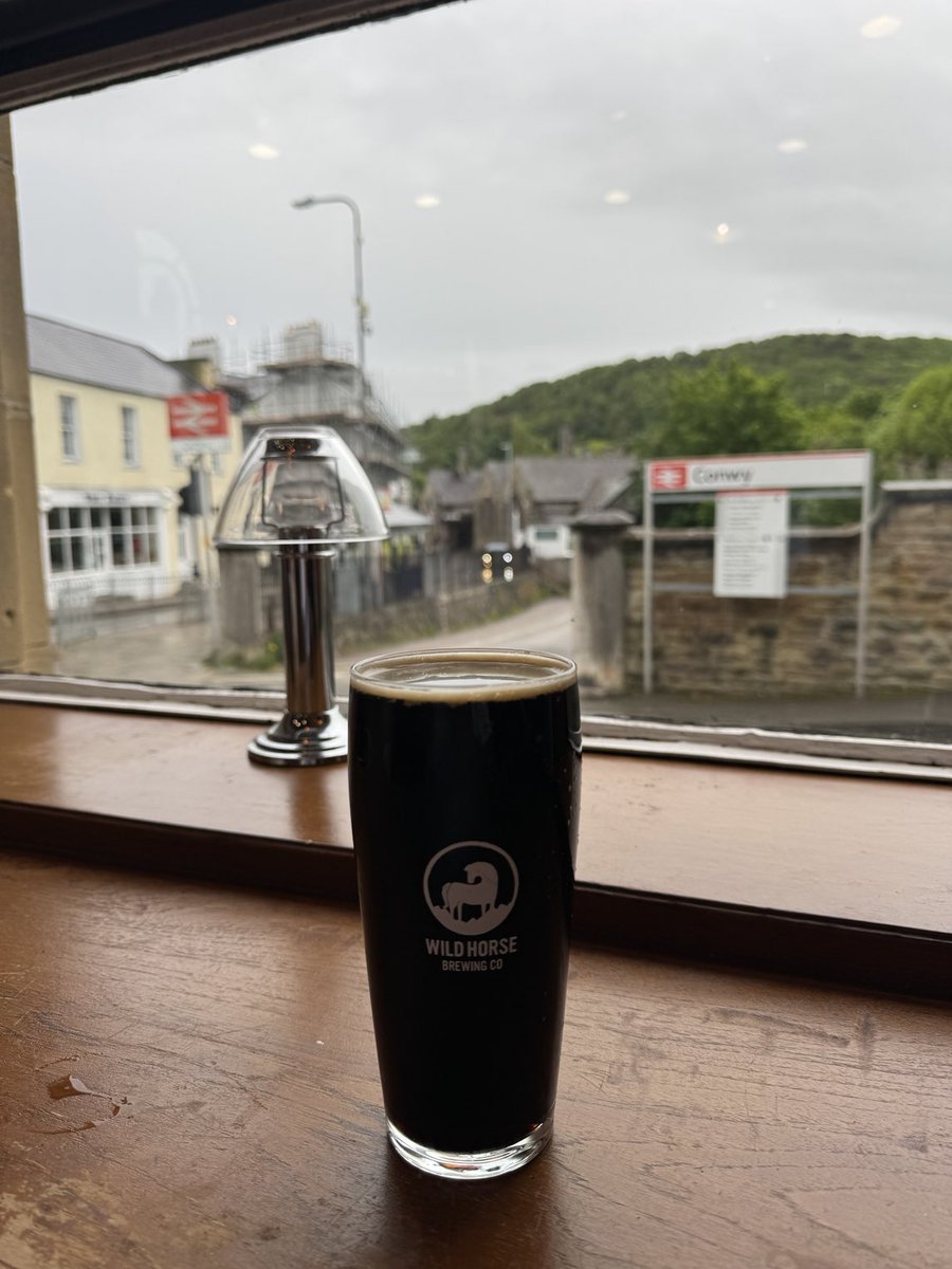 Conwy day 1 ⁦<a href="/wildhorsebeer/">Wild Horse Brewing Co</a>⁩ 
📍Bank of Conwy