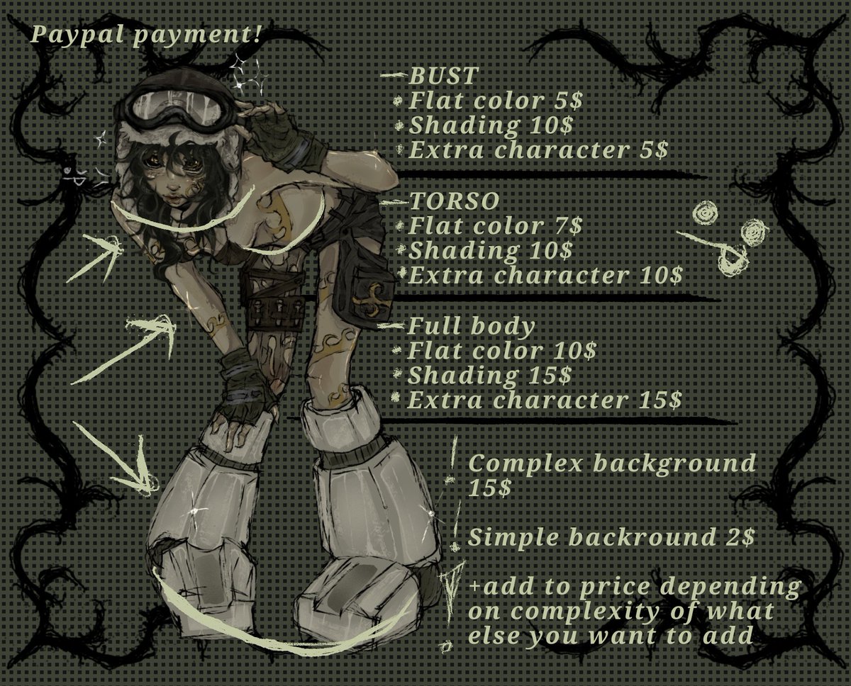 kanib4llz's tweet image. Opened commissions!!
#Commission #ArtCommission #artcommissions