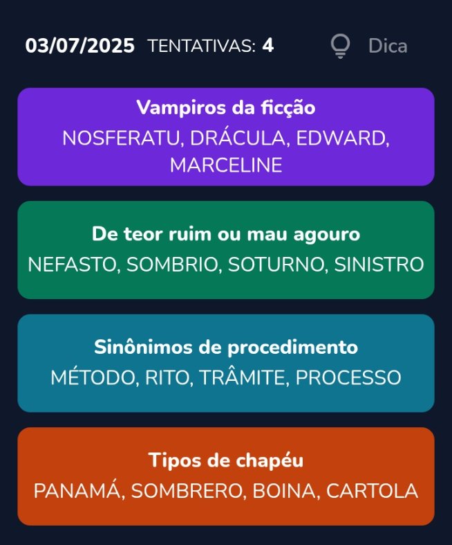 esse daqui foi o conexo mais fácil do mundo. 🖐🏻