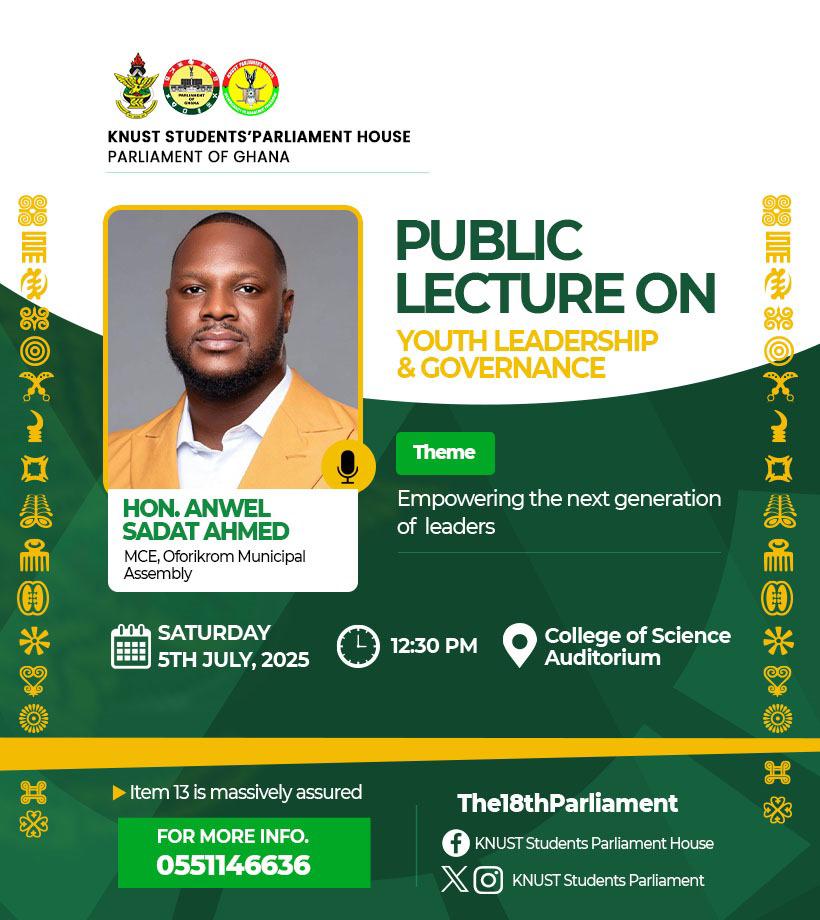 KNUST Students' Parliament House tweet media