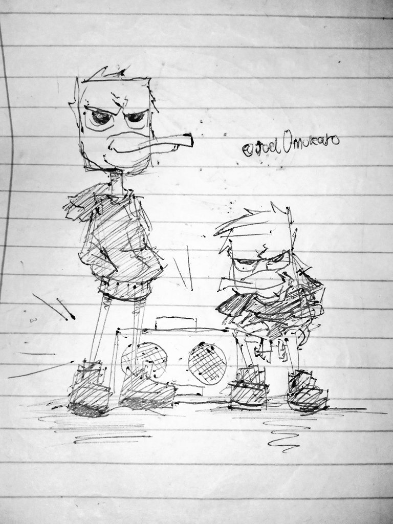 OmokaroJoel's tweet photo. I did some sketches 
#drawing #rkgk #fyp #ducktails https://t.co/t7DedMFNRN