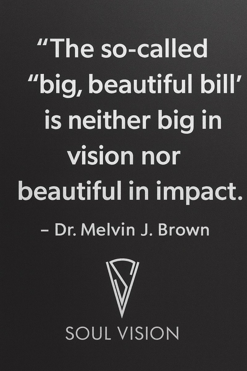 The “big, beautiful bill” is a dangerous deception. It hurts immigrants, slashes healthcare, and rewards the rich at our expense. It’s not bold—it’s broken. We need policy that lifts people, not leaves them behind.