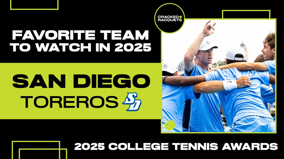 The Toreros were electric this season! <a href="/USDmtennis/">San Diego Men's Tennis</a>