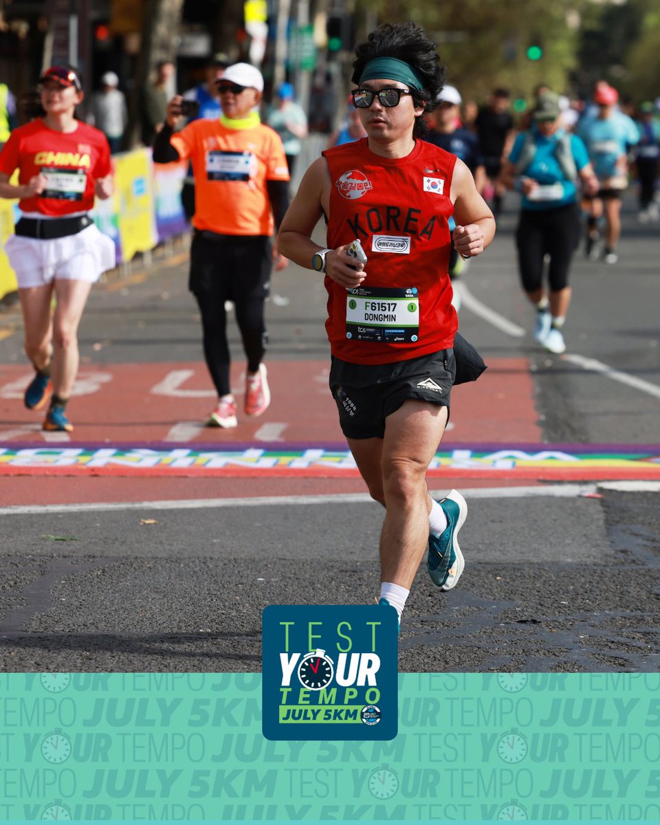 WMMajors's tweet image. The July Test Your Tempo 5KM Challenge is here!
This weekend, let’s take the pace to tempo speed and focus on building endurance and improving your fitness as you prepare for your fall race season!
The challenge starts tomorrow. Sign up here: bit.ly/4ksrHOd