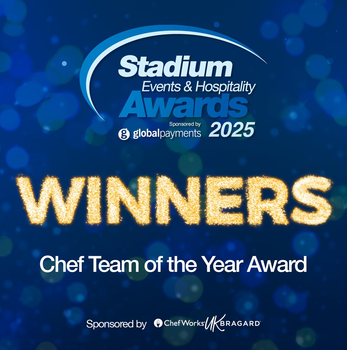 Stadium Experience (@stadiumexp) on Twitter photo The Chef Team of the Year Award sponsored by @chef_works, presented by Tim Lee. The official results are:
WINNER: EDGBASTON STADIUM @edgbaston
SILVER: CHELSEA FOOTBALL CLUB @chelseafc
BRONZE: LEEDS UNITED FOOTBALL CLUB <a href="/leedsunited/">Follow @LUFC</a> The Chef Team of the Year Award sponsored by @chef_works, presented by Tim Lee. The official results are:
WINNER: EDGBASTON STADIUM @edgbaston
SILVER: CHELSEA FOOTBALL CLUB @chelseafc
BRONZE: LEEDS UNITED FOOTBALL CLUB <a href="/leedsunited/">Follow @LUFC</a>