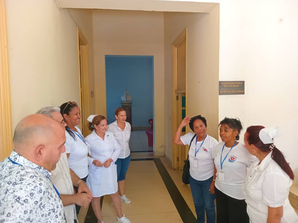 Se recibe en la sede del Consejo Provincial de Sociedades Científicas a los evaluadores de la Junta de Acreditación Nacional!!!
Por la atención y el cuidado: #SiAcreditamos
#EnfermeríaHolguin