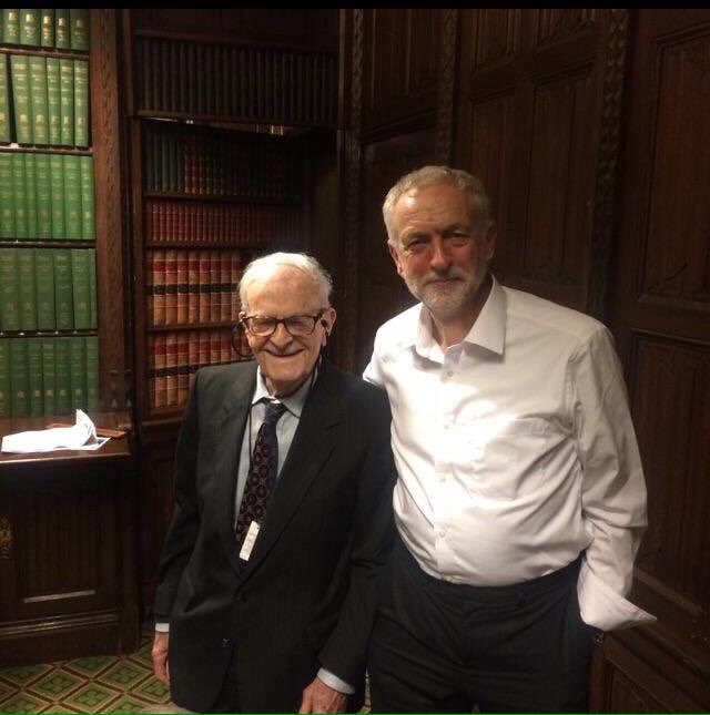 Harry Leslie Smith, once known as the World's Oldest Rebel, would have endorsed the new Sultana/Corbyn Party and condemned the Labour Party for embracing austerity and genocide to oppress at home and abroad.  #LabourOut