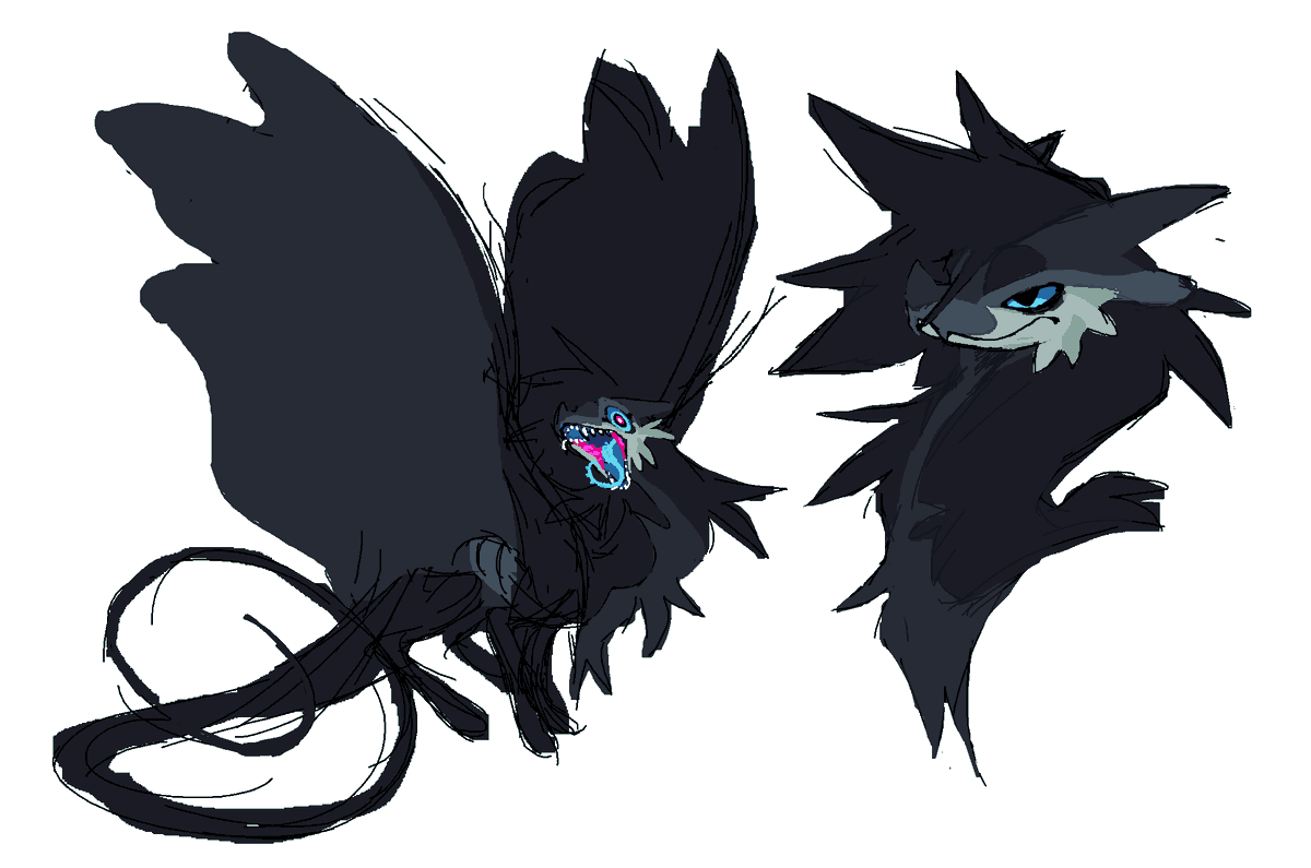 Asparagust2's tweet photo. I feel like I should start posting wips, here's a rain/icewing I'm making https://t.co/VVY8ONWvJS
