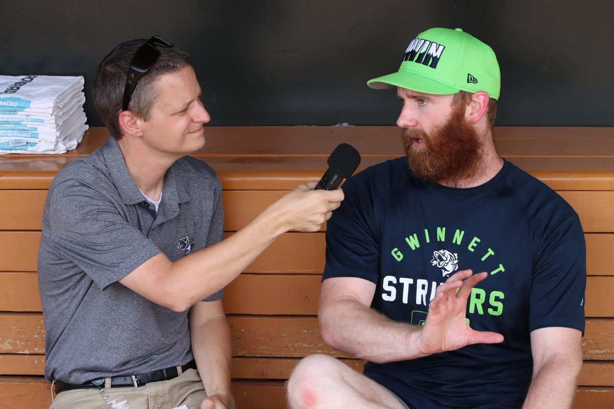 Dave Lezotte (@davelezotte) on Twitter photo Veteran reliever John Brebbia, back for his 2nd stint with the <a href="/Braves/">Atlanta Braves</a> and now part of the <a href="/GoStripers/">Gwinnett Stripers</a> bullpen, joins me for the <a href="/CoolrayServices/">Coolray Heating, Cooling, Plumbing & Electrical</a> Pregame Show. Listen on MyCountry993.com at 6:50pm, first pitch vs. St. Paul is 7:05pm. Veteran reliever John Brebbia, back for his 2nd stint with the <a href="/Braves/">Atlanta Braves</a> and now part of the <a href="/GoStripers/">Gwinnett Stripers</a> bullpen, joins me for the <a href="/CoolrayServices/">Coolray Heating, Cooling, Plumbing & Electrical</a> Pregame Show. Listen on MyCountry993.com at 6:50pm, first pitch vs. St. Paul is 7:05pm.