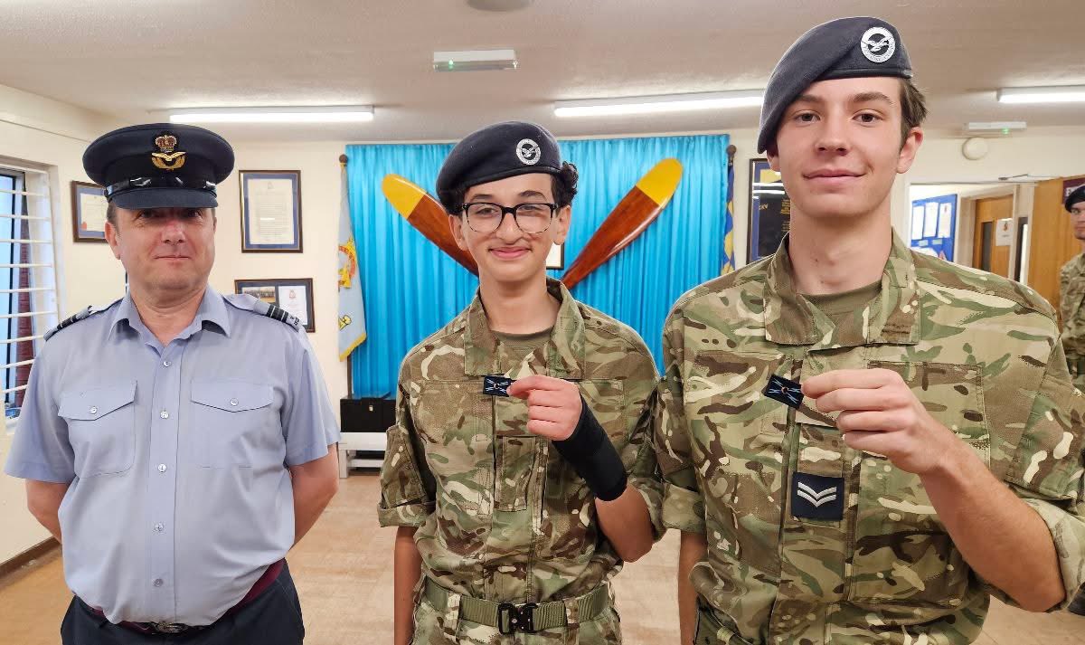 115 (Peterborough) Sqn ATC - RAFAC (@115sqnatc) on Twitter photo Presentation of <a href="/aircadets/">RAF Air Cadets</a> bronze comms badges at the Sqn last night #WhatWeDo <a href="/BedsCambsWing/">Beds & Cambs Wing</a> <a href="/CERegionRAFAC/">C & E Region RAFAC</a> Presentation of <a href="/aircadets/">RAF Air Cadets</a> bronze comms badges at the Sqn last night #WhatWeDo <a href="/BedsCambsWing/">Beds & Cambs Wing</a> <a href="/CERegionRAFAC/">C & E Region RAFAC</a>