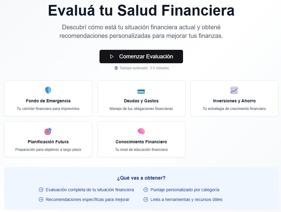 Sale otra herramienta. <a href="/ferminrp/">Fermin</a> es una máquina. 
¿Querés saber cómo están tus finanzas personales en 3 minutos?

Lanzamos esta herramienta gratuita para medir tu salud financiera.
- Rápida
- Anónima
- Con feedback útil y accionables.

En solo 3–5 minutos, la evaluación te ayuda