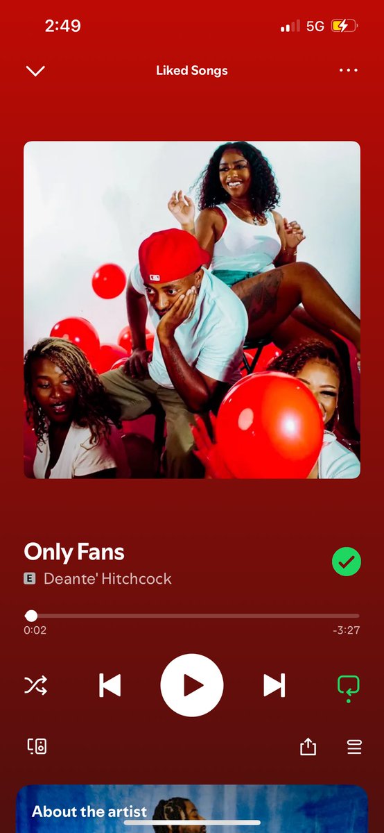 I would like to clarify that my tweet is in no way related to the Sean Diddy Combs trial, it derived from this song.