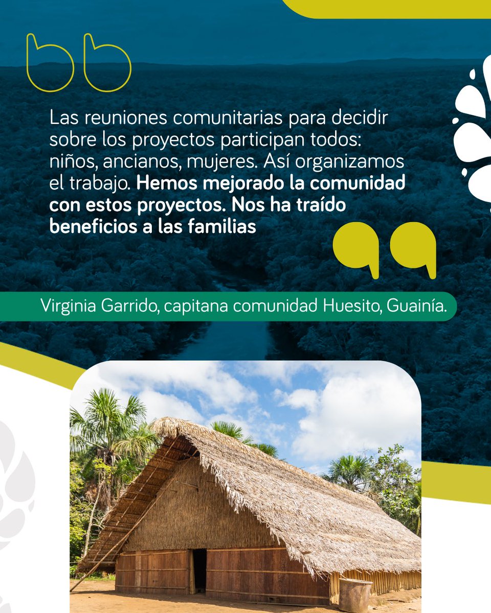 MasbosquesCol's tweet photo. La semana pasada estuvimos conectados con líderes comunitarios de la amazonía, escuchando sus perspectivas sobre proyectos REDD+.

Estas fueron algunas de sus reflexiones.

Pueden ver el Webinar completo en nuestro canal de YouTube 🙌🏼 https://t.co/xIa1krMlS4