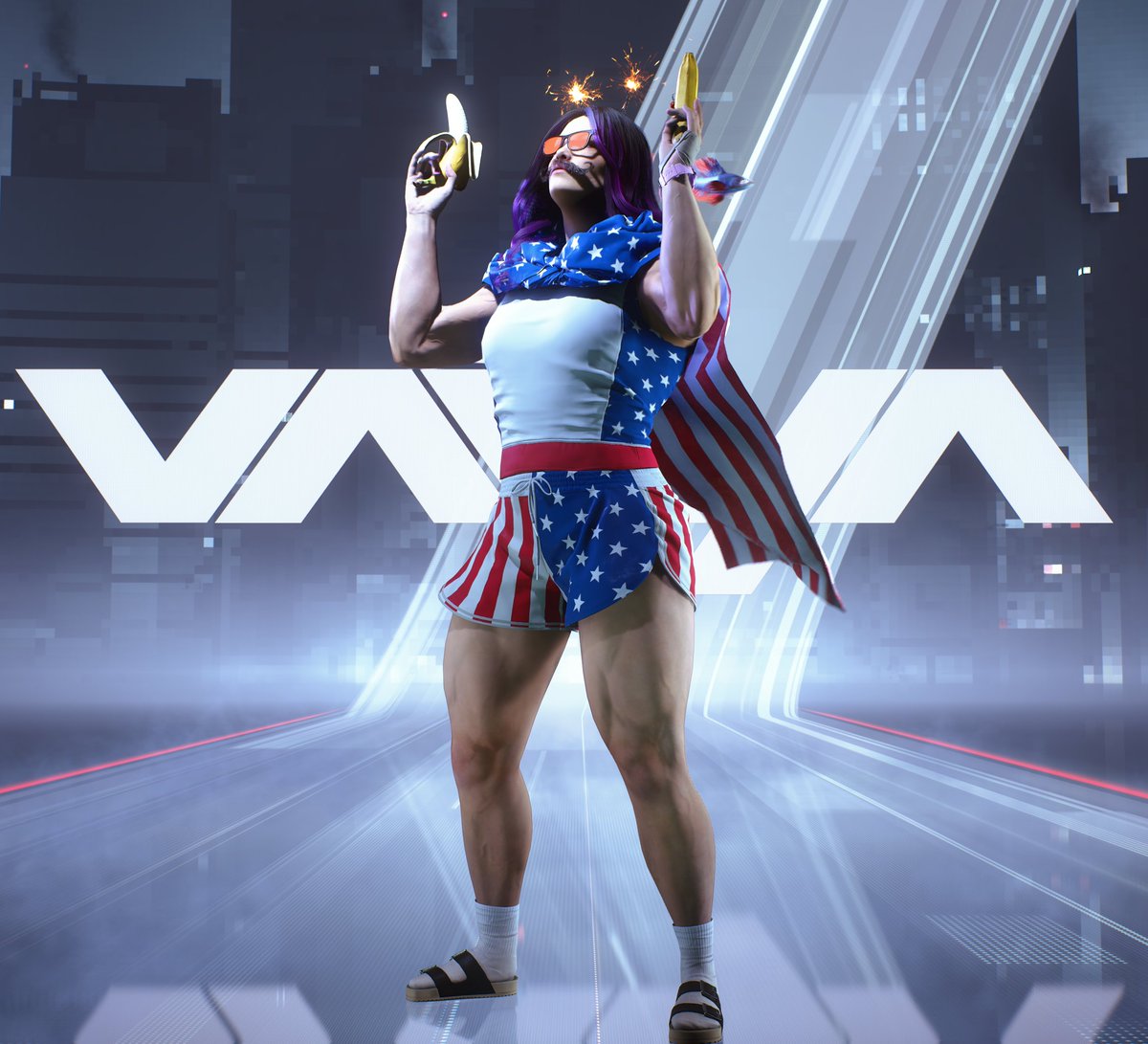 They updated the muscle detail in the game