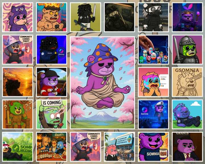 NFTs are the culture layer of a blockchain.

Stay with Quills 💜
Stay with Somnia 💙