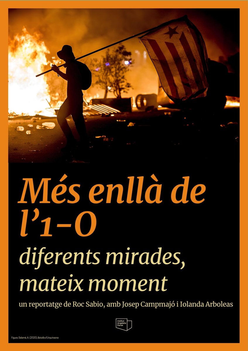 rsabio (@rsabio04) on Twitter photo Avui us vull presentar: Més enllà de l'1-O, un reportatge que repassa moments claus del procés, i ho fa de la mà de dos grans professionals com són en <a href="/josepcampmajo/">Josep Campmajó</a> i la <a href="/iolandagalaxi/">Iolanda Arboleas</a>
Aquí el reportatge➡️goo.su/4ypkaO Avui us vull presentar: Més enllà de l'1-O, un reportatge que repassa moments claus del procés, i ho fa de la mà de dos grans professionals com són en <a href="/josepcampmajo/">Josep Campmajó</a> i la <a href="/iolandagalaxi/">Iolanda Arboleas</a>
Aquí el reportatge➡️goo.su/4ypkaO