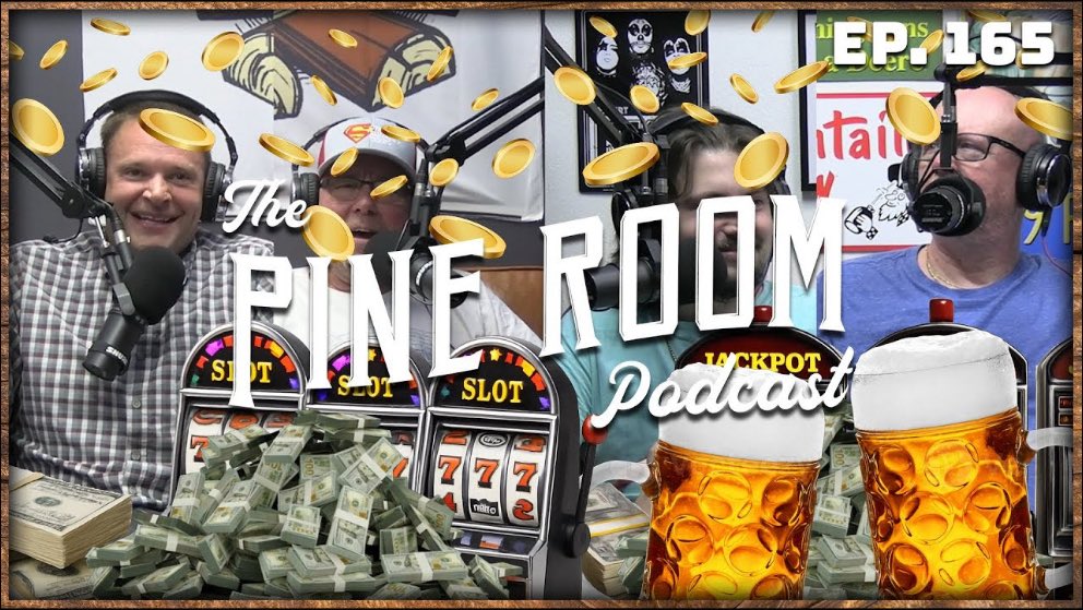 pineroomstudios's tweet image. Matt, Jub, Chris, and Coach make their way back to the studio for The Pine Room Podcast – Ep. 165 | Coach’s Bocce Ego ○ Casino Life ○ Vices & Degeneracy Debate live on all platforms now! | youtu.be/EP3NUgK5pFU?fe…