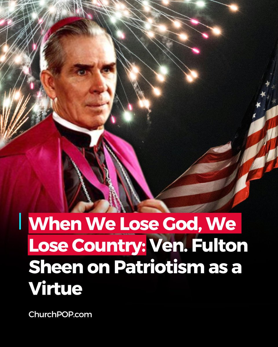 Many believe Venerable Archbishop Fulton Sheen was a prophet.

In one of his talks titled "Quo Vadis America," the archbishop explains what true patriotism means and how the Founding Fathers defined the United States’ liberties.

He also describes the chaos occurring in today's