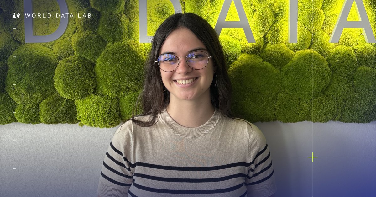 Intern spotlight
From the very beginning, I was drawn to the young and talented team, as well as the company's focus on data analysis and its impact on the public sector. That combination felt very closely aligned with my professional interests.

#WorldDataLab #InternSpotlight