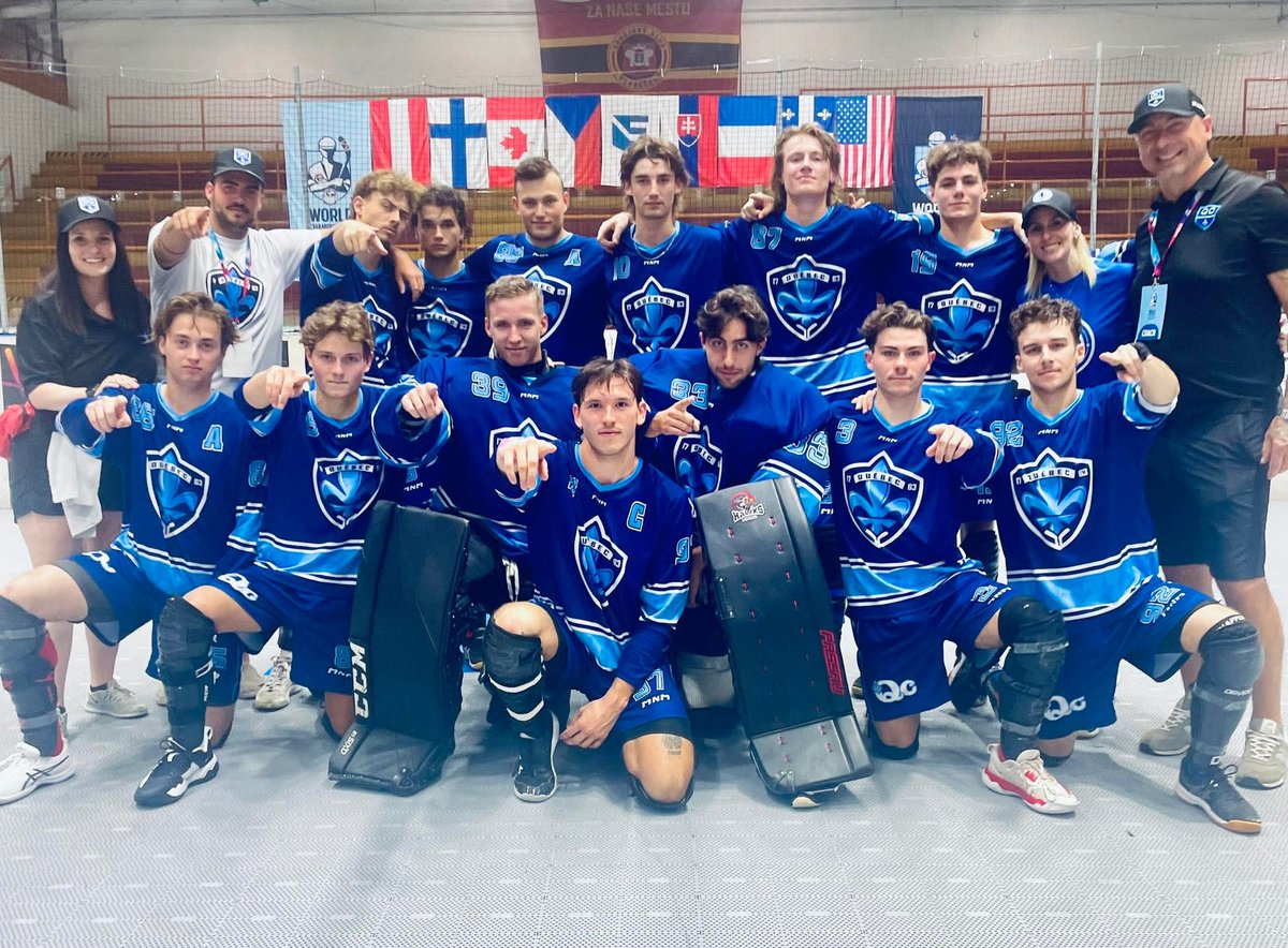 Fondation Équipe-Québec (@fondationeqc) on Twitter photo 🏒 Nos U21 en feu à Topoľčany! 🔥
Fiche parfaite de 8 victoires en championnat 3x3 en Slovaquie! 💪⚜️
Place aux demis demain… et on vise l’OR! 🥇
Lâchez pas, les jeunes – tout le Québec est derrière vous! 💙
<a href="/PLuc_Brillant/">Pierre-Luc Brillant</a> <a href="/chiefmounir/">Maire de Laval</a> <a href="/Olivier_Leclair/">Olivier Leclair | Dans l'abîme du rêve</a> 🏒 Nos U21 en feu à Topoľčany! 🔥
Fiche parfaite de 8 victoires en championnat 3x3 en Slovaquie! 💪⚜️
Place aux demis demain… et on vise l’OR! 🥇
Lâchez pas, les jeunes – tout le Québec est derrière vous! 💙
<a href="/PLuc_Brillant/">Pierre-Luc Brillant</a> <a href="/chiefmounir/">Maire de Laval</a> <a href="/Olivier_Leclair/">Olivier Leclair | Dans l'abîme du rêve</a>