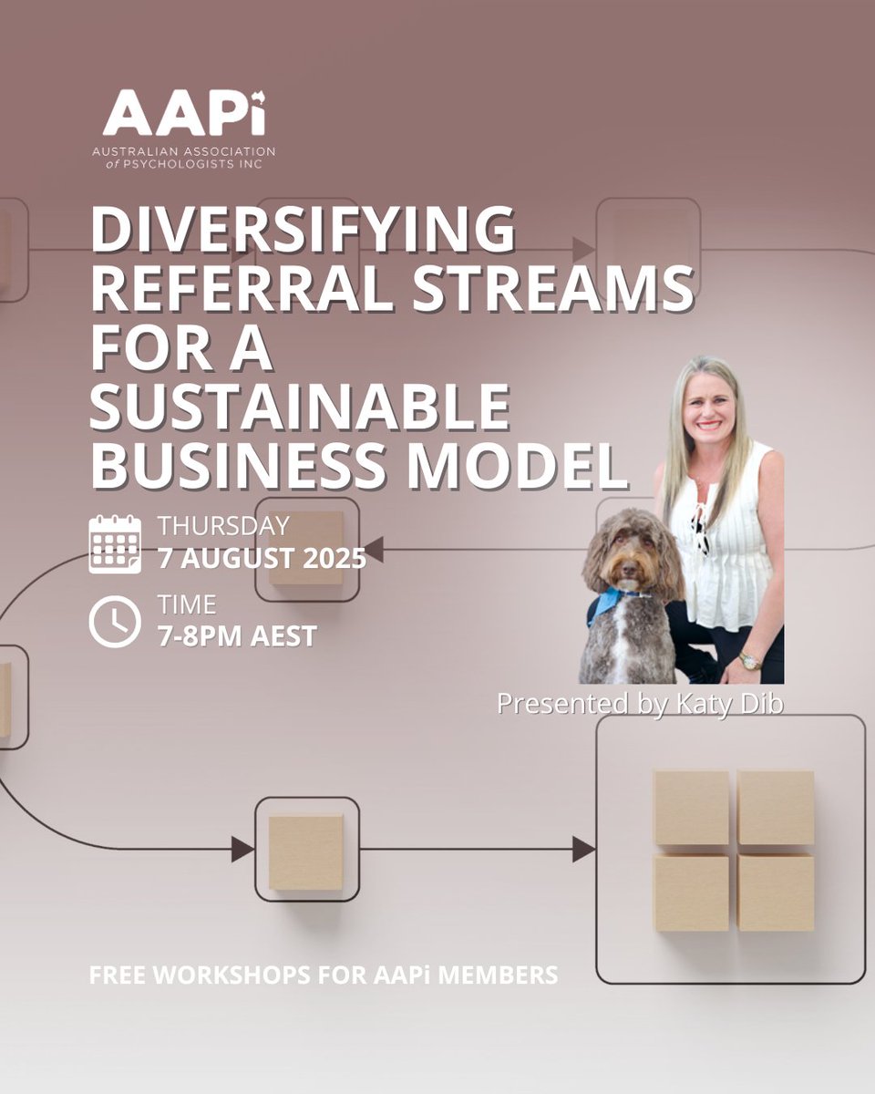 Join this webinar with Katy Dib from Elysium Psychology on key strategies and lessons learned in developing a resilient and scalable business model. 

Register here: ow.ly/KHRz50W9HA4
